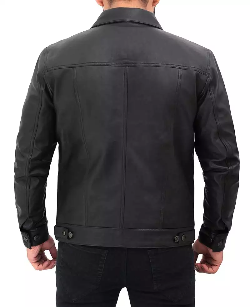 Mens Leather Jacket Archives - Horizon Jackets